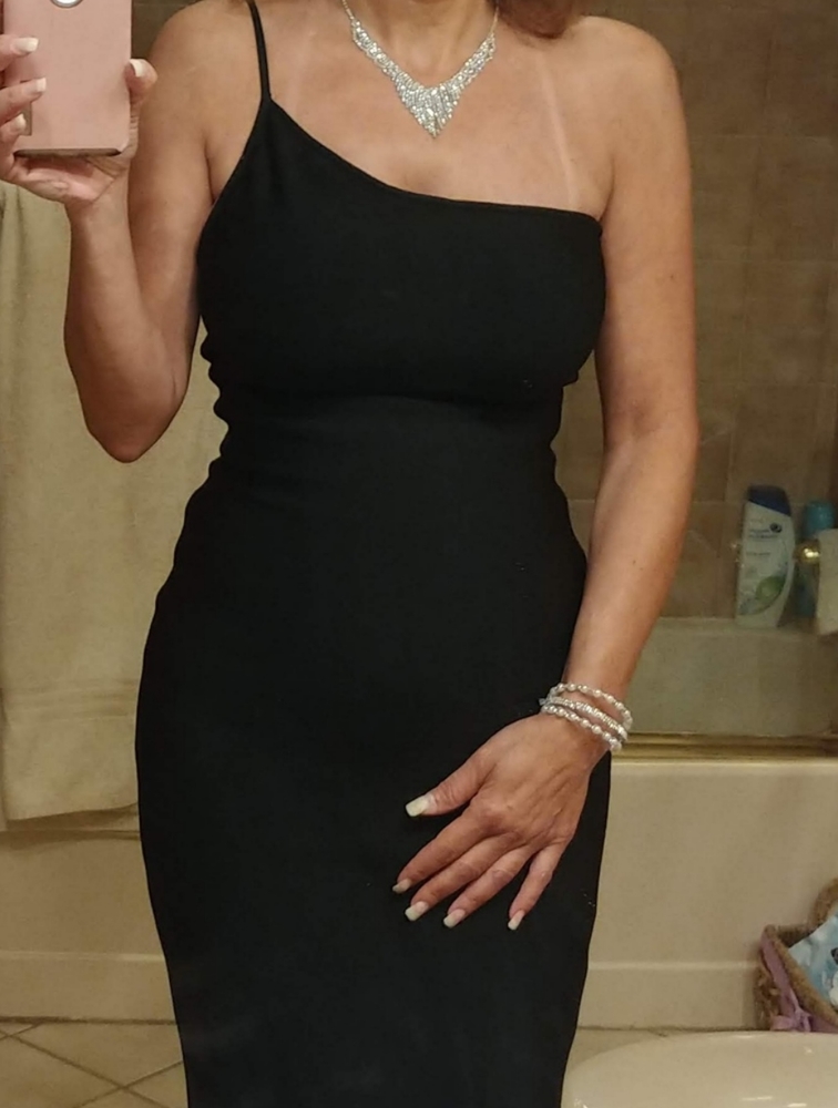 Black bodycon dress Never Worn